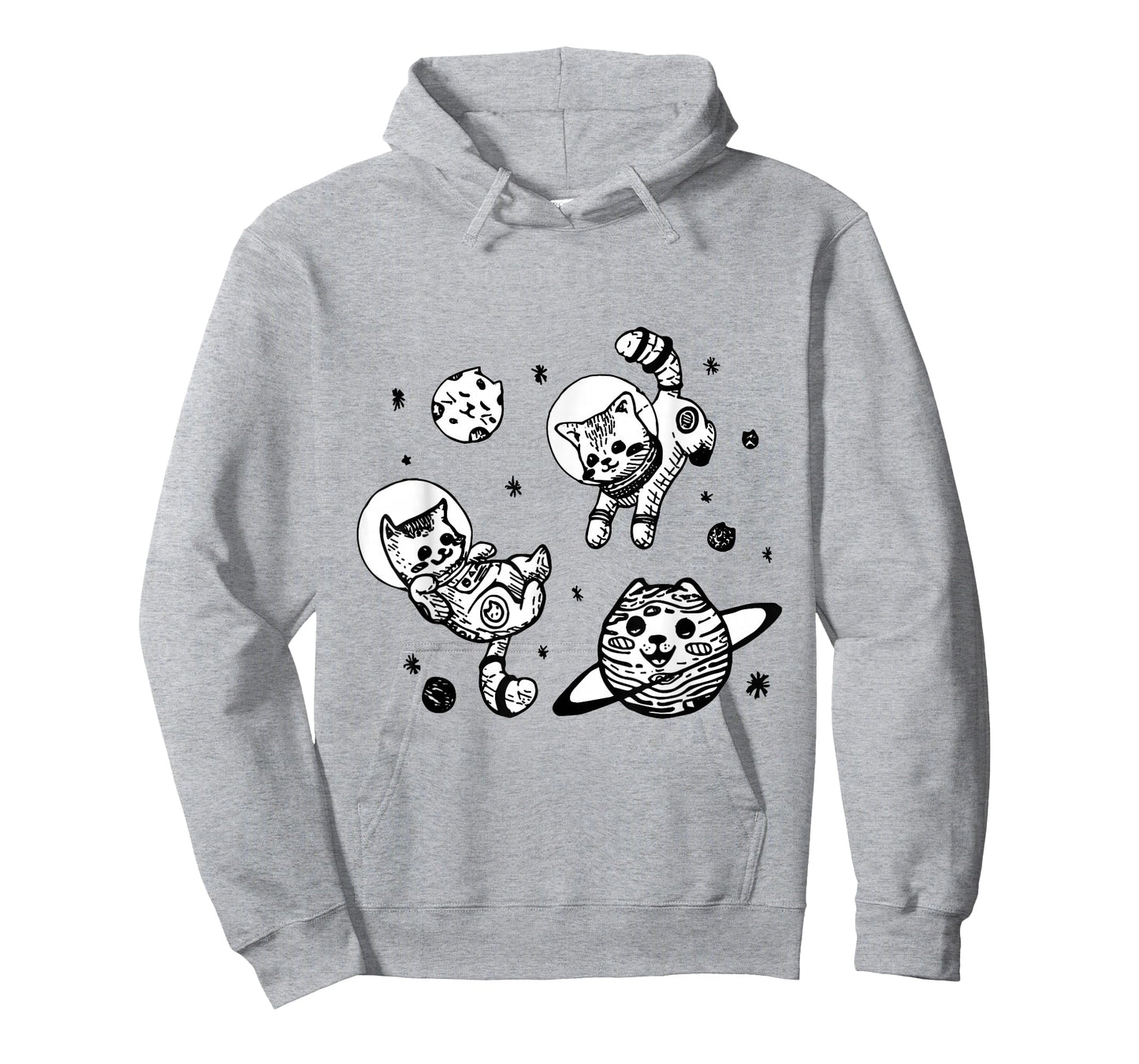 Kitty Cats Flying in Space - Kittens T-Shirt T-Shirt