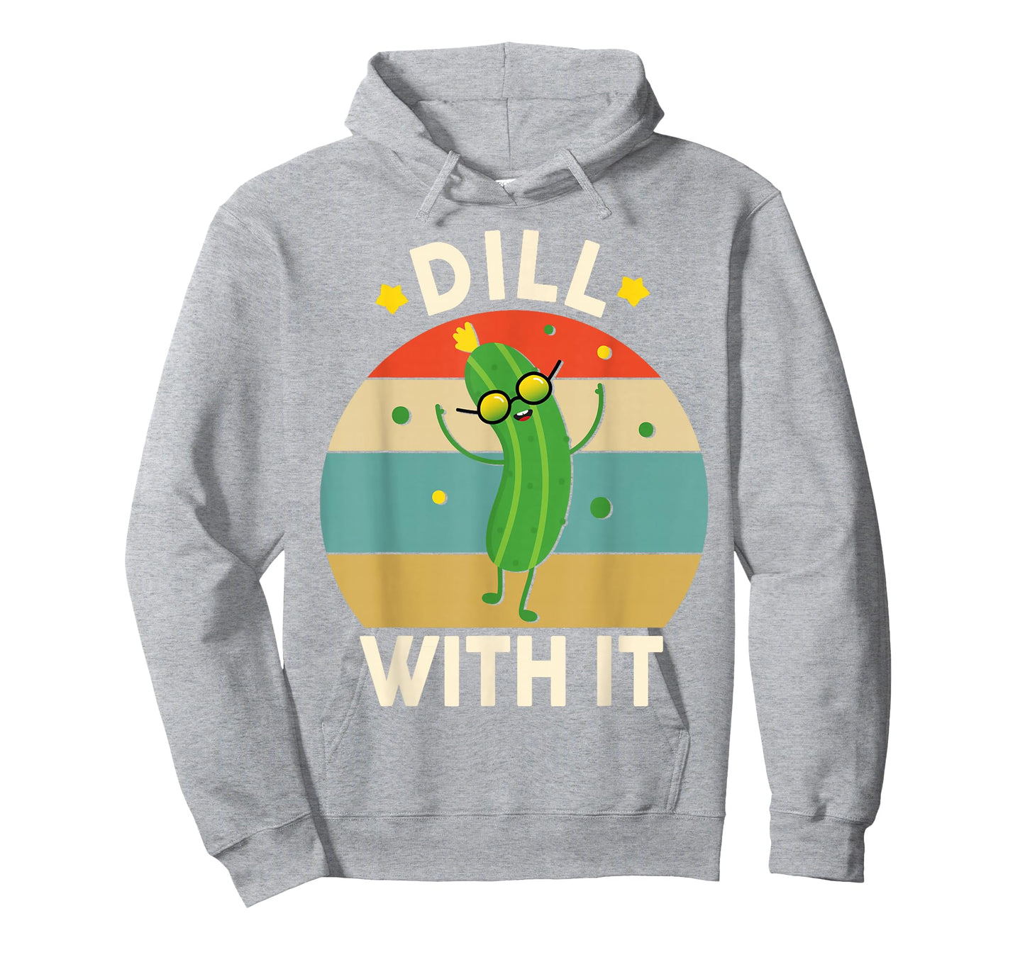 Funny Dill with It Pickle-Shirt Kids Boys Mens Toddler Vegan T-Shirt