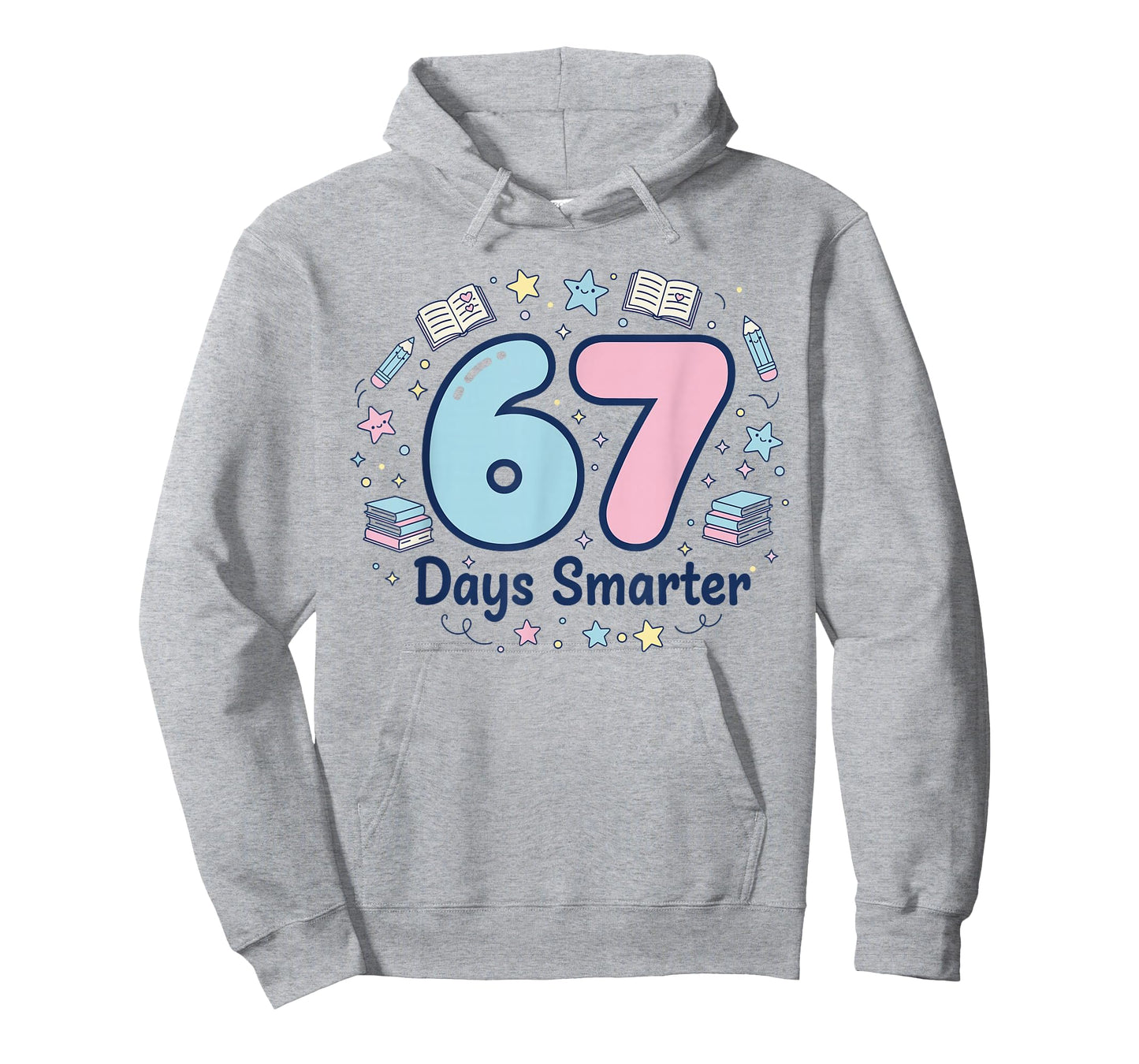 67 Days Smarter 67th Day of School for Teacher Boys Girls T-Shirt
