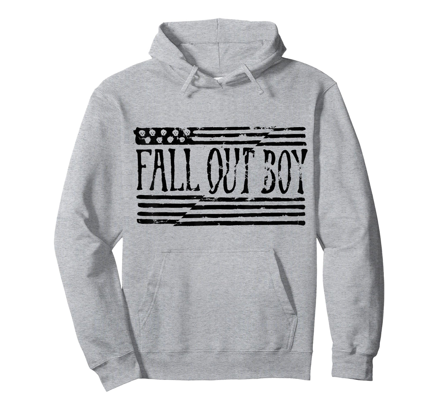 Fall Out Boy - Split Flag T-Shirt