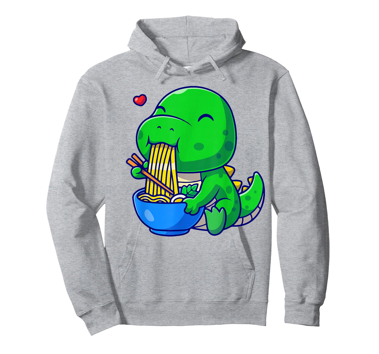Funny Dinosaur Ramen Noodle Boy Toddler Cute Anime Kawaii T-Shirt