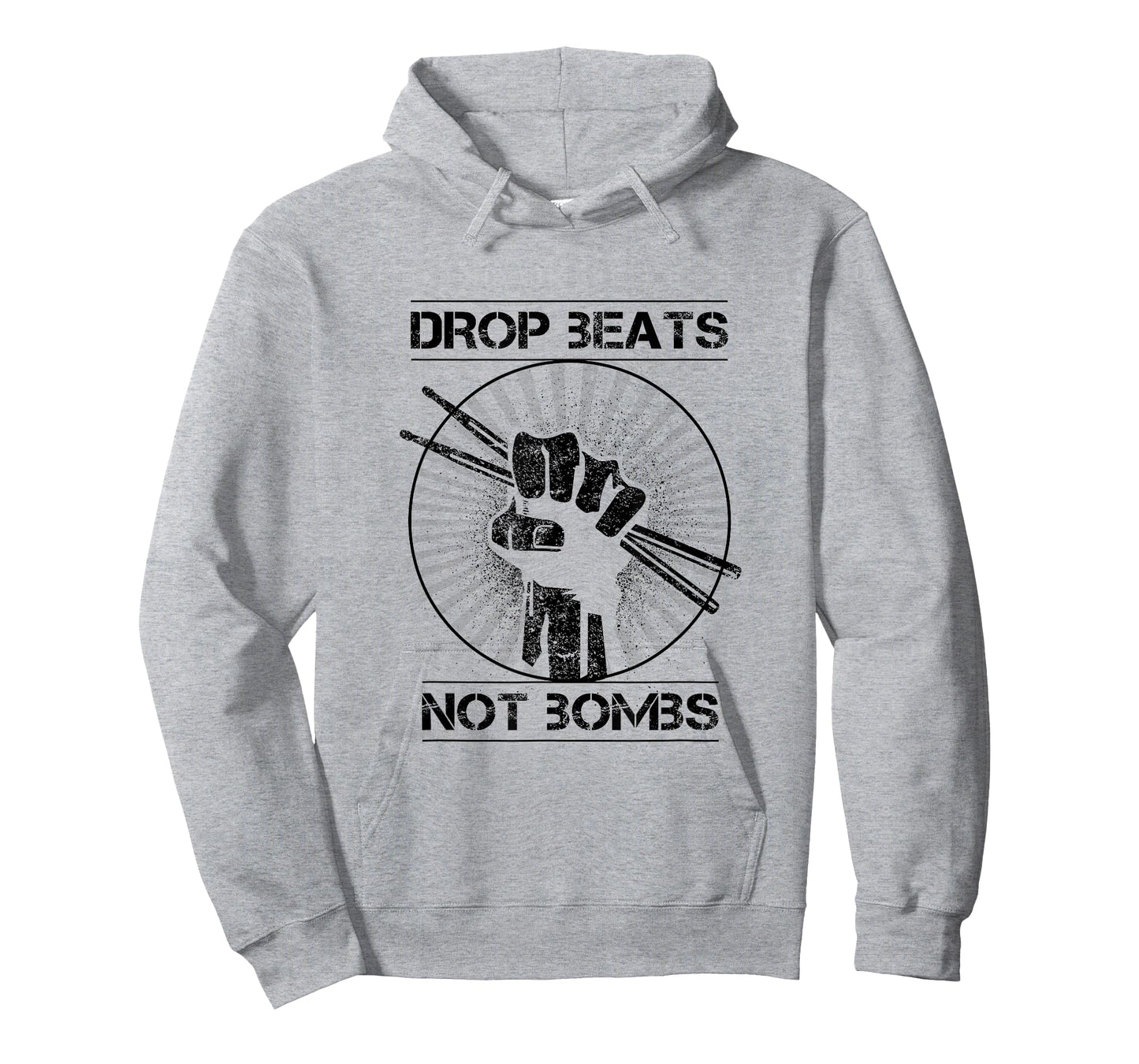 Drop Beats not Bombs Drum Sticks Music T-shirt Musician Tee