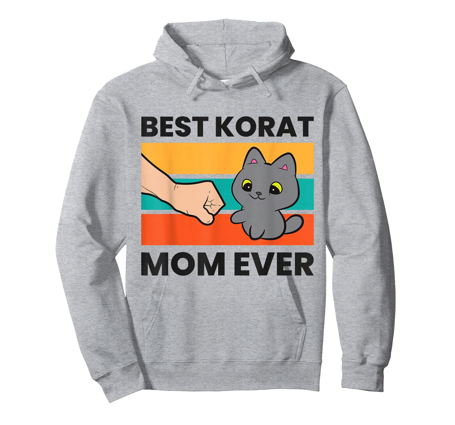 Korat Cat Mama Best Korat Mom Ever T-Shirt