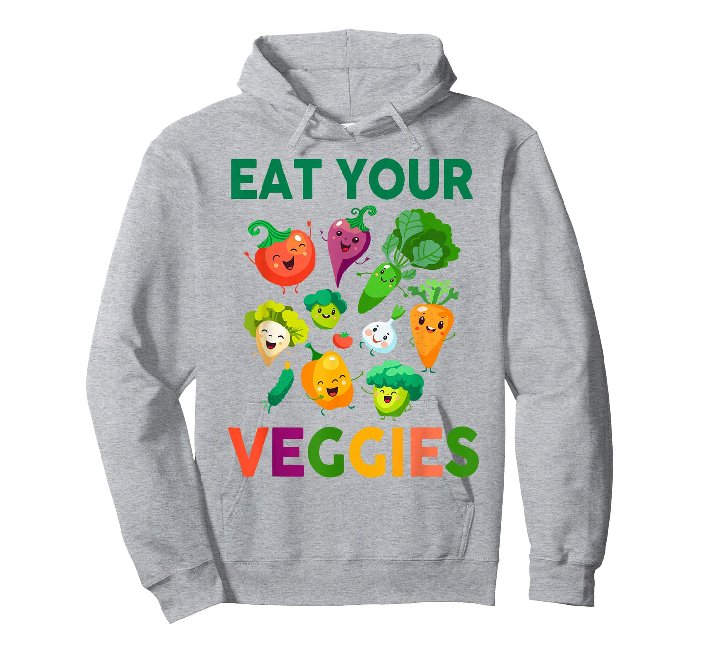 Vegan Shirt Kids Toddler Boys Eat Your Veggies Vegetables T-Shirt