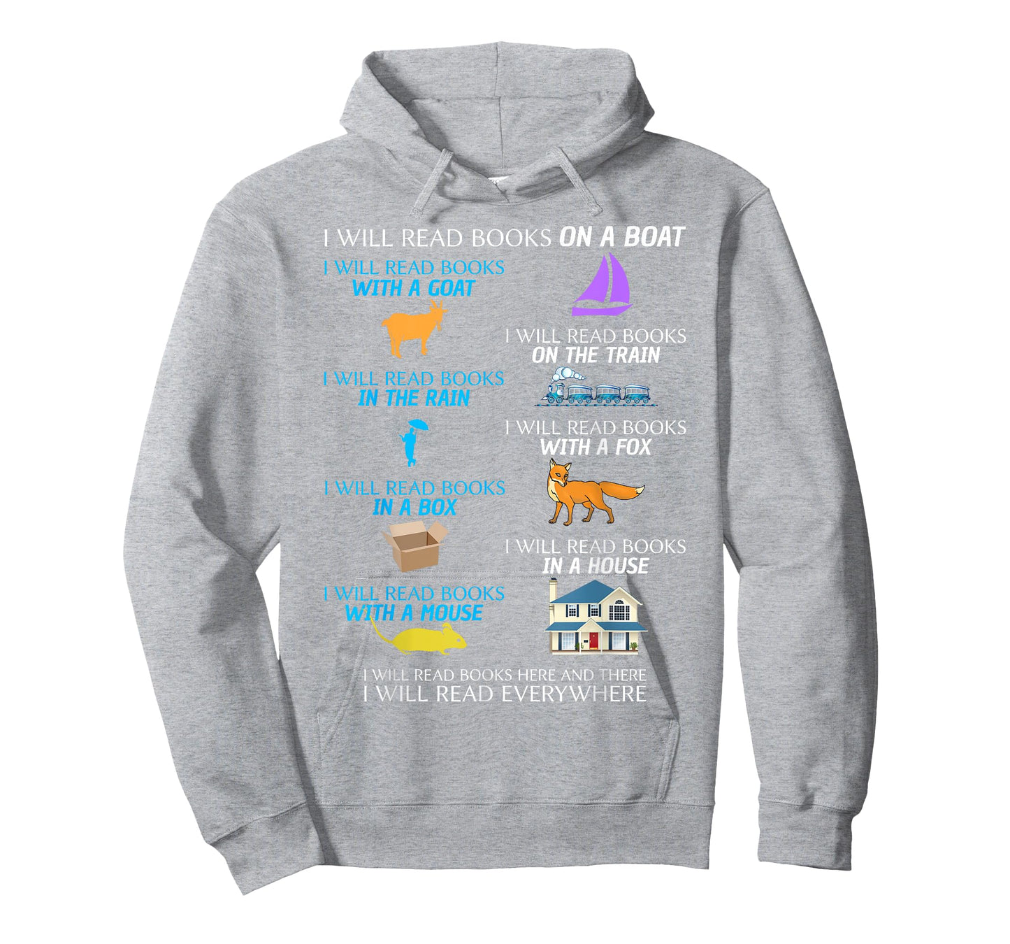 I Will Read Books On A Boat And Everywhere T-Shirt T-Shirt