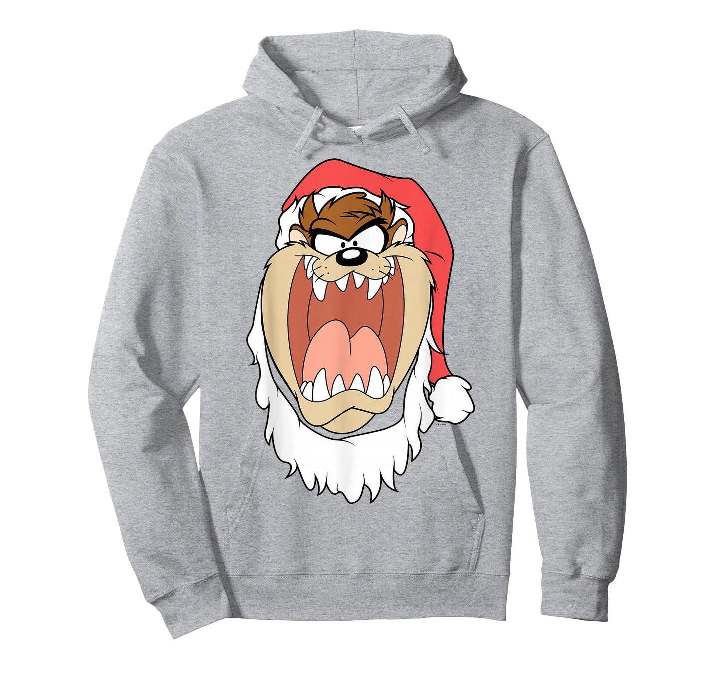 Christmas Looney Tunes Taz Santa Beard Costume T-Shirt