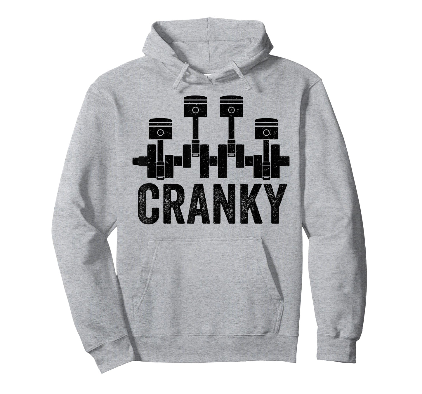 Cranky Car Engine Crankshaft Cars Lover Mechanics Father Day T-Shirt