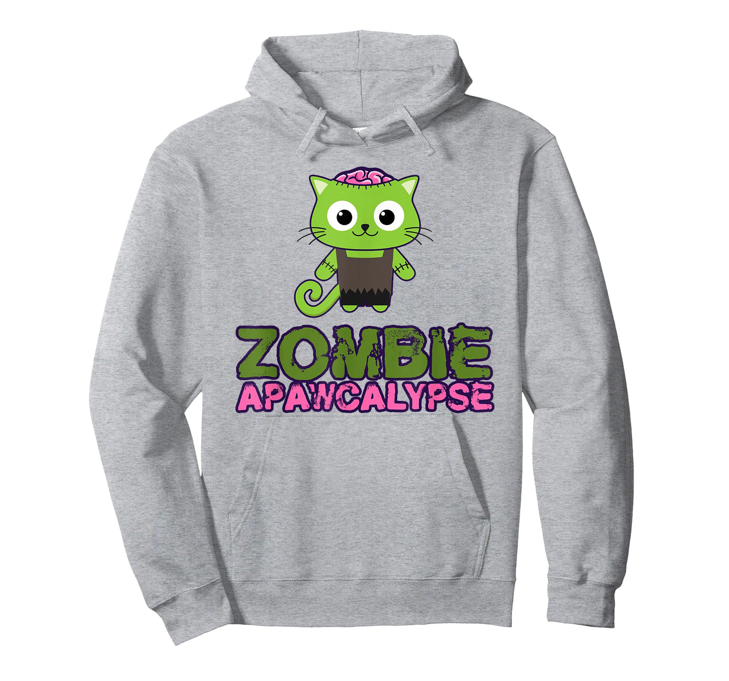 Apocalypse Cat Funny Zombie Apawcalypse T-Shirt for Men Women