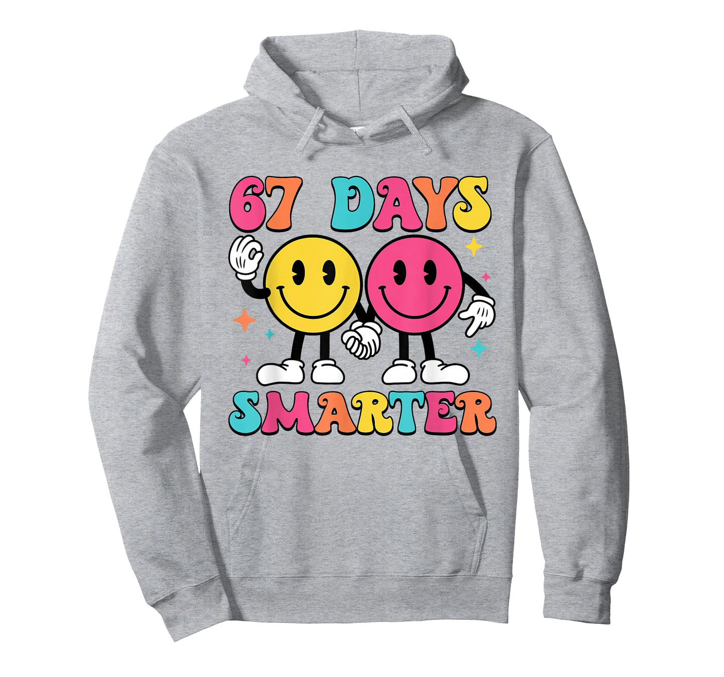 67th Day of School 67 Days Smarter Teacher Student Six Seven T-Shirt