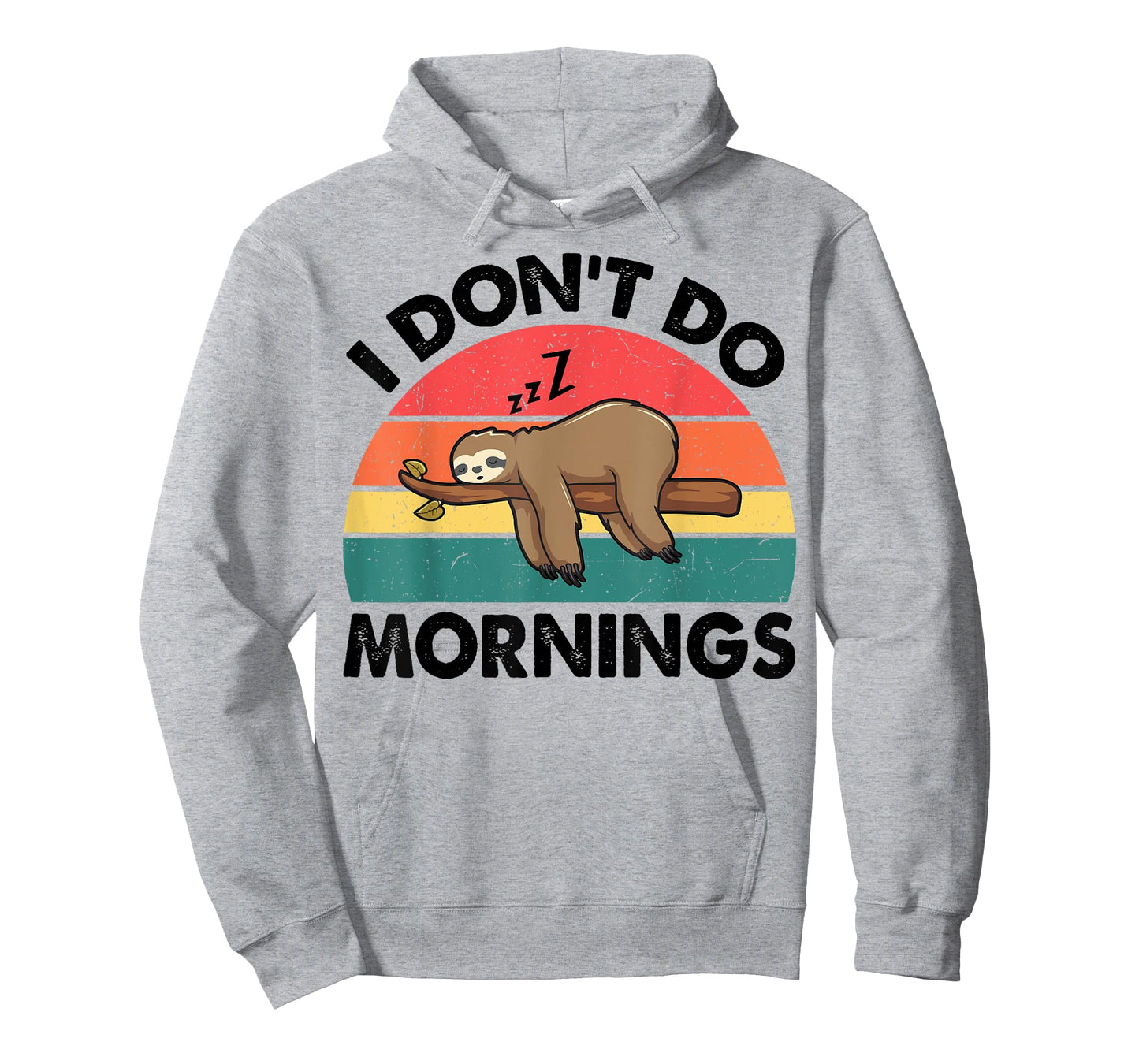 Sloth-Shirt I Dont Do Morning Men Women Funny Sleep Toddler T-Shirt