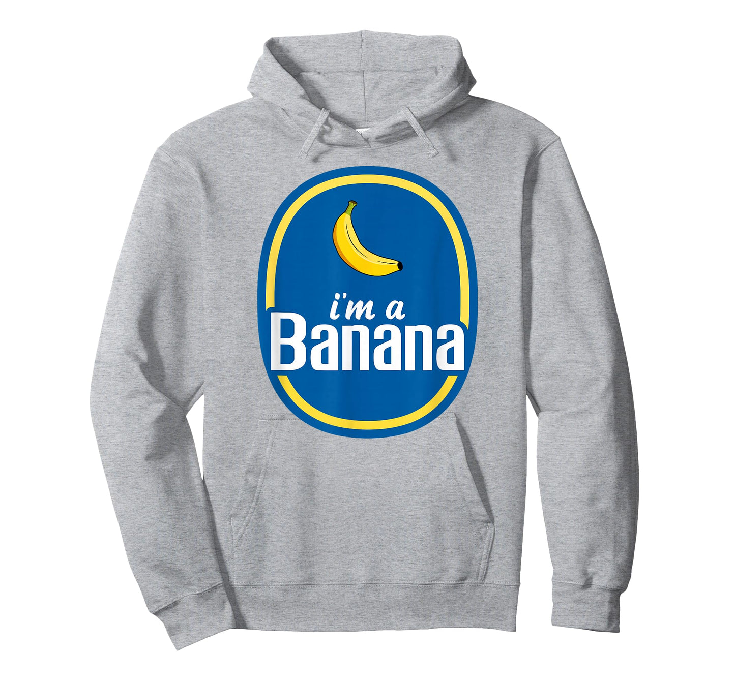 I'm A Banana Costume Halloween Fruit Sticker Yellow Funny T-Shirt Small