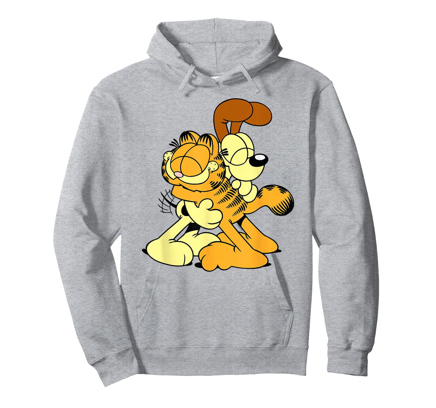 Garfield & Odie Hugging Cute Cartoon Cat and Dog T-Shirt