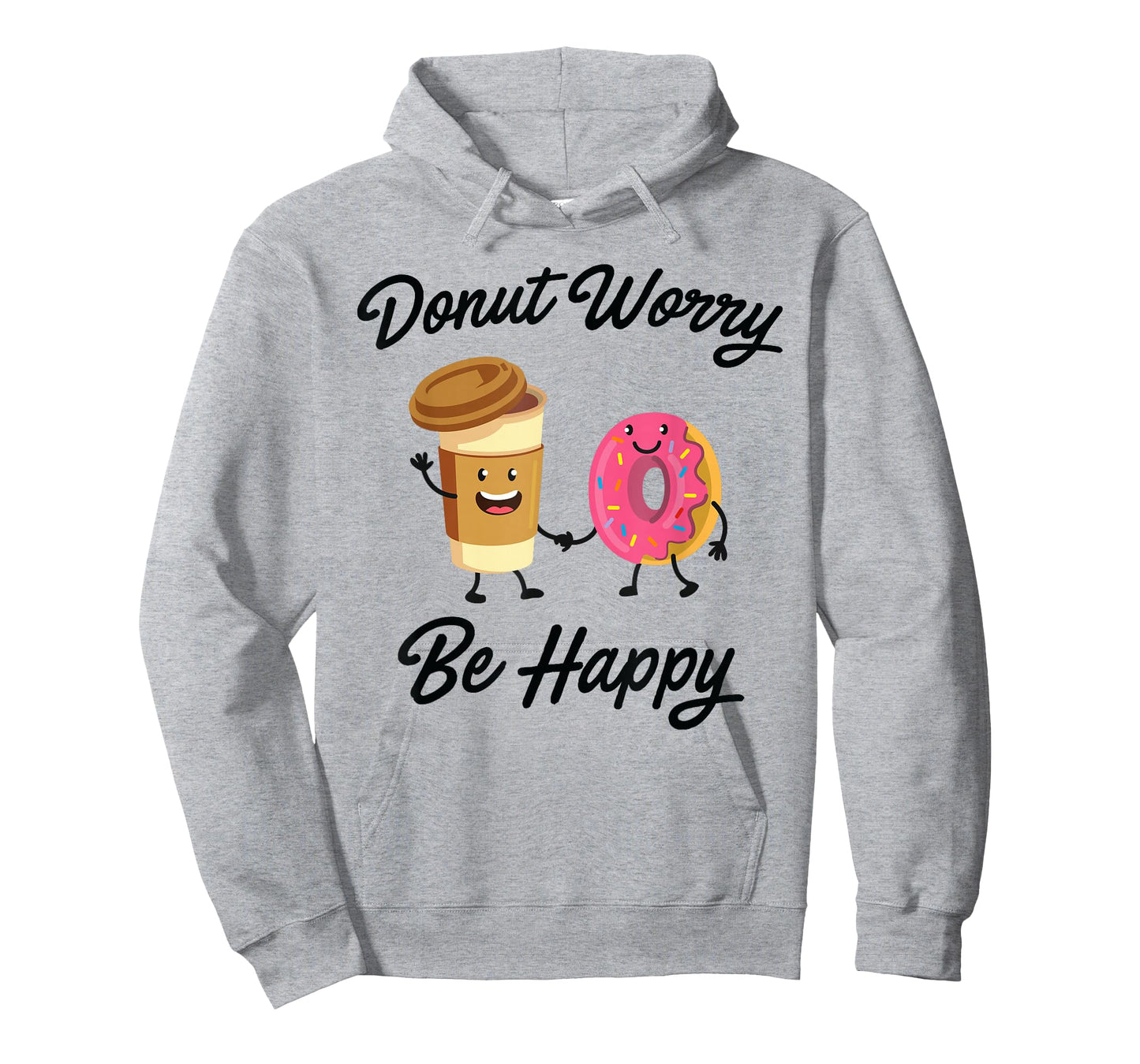 Donut Worry Be Happy T-Shirt (Donut Shirt) T-Shirt
