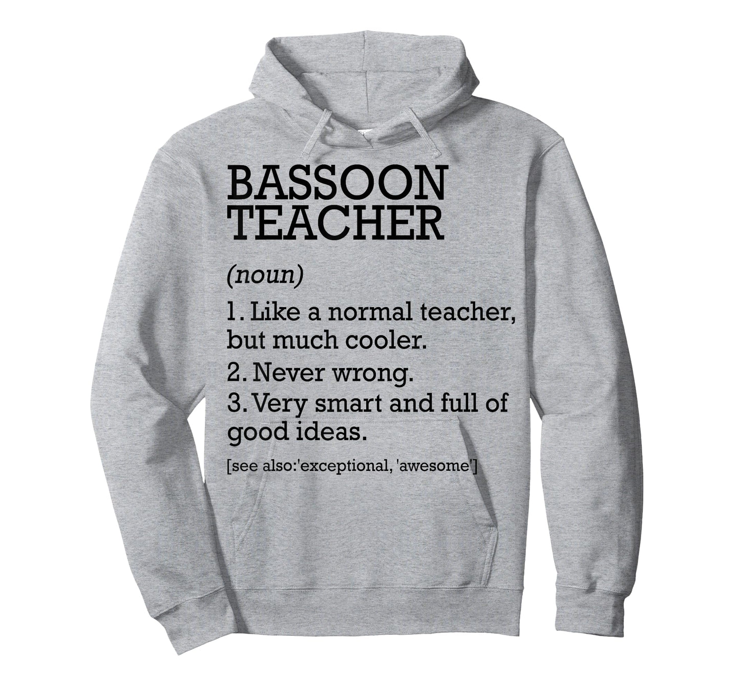Bassoon Teacher Job Definition Personalized Funny T-Shirt