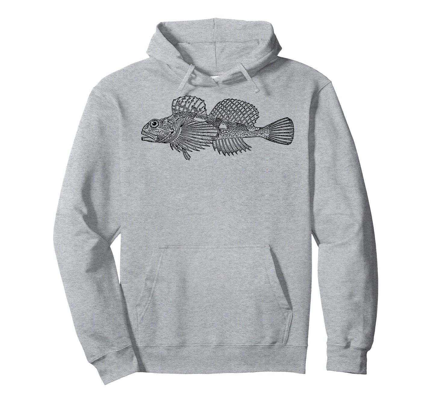Sculpin Fish Vintage Freshwater Retro Eighties T-Shirt