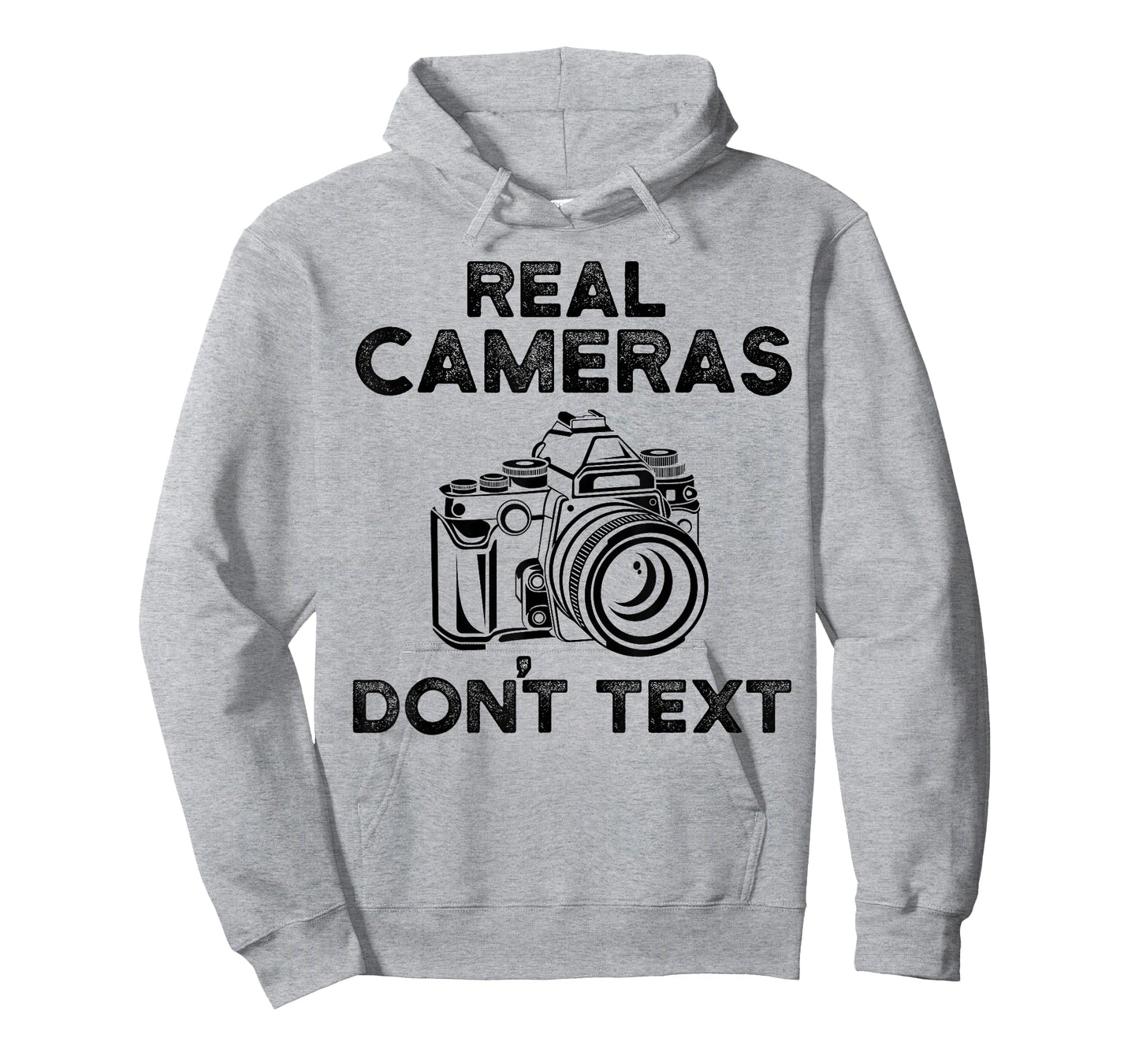 Real Cameras Don't text Photographer T-Shirt
