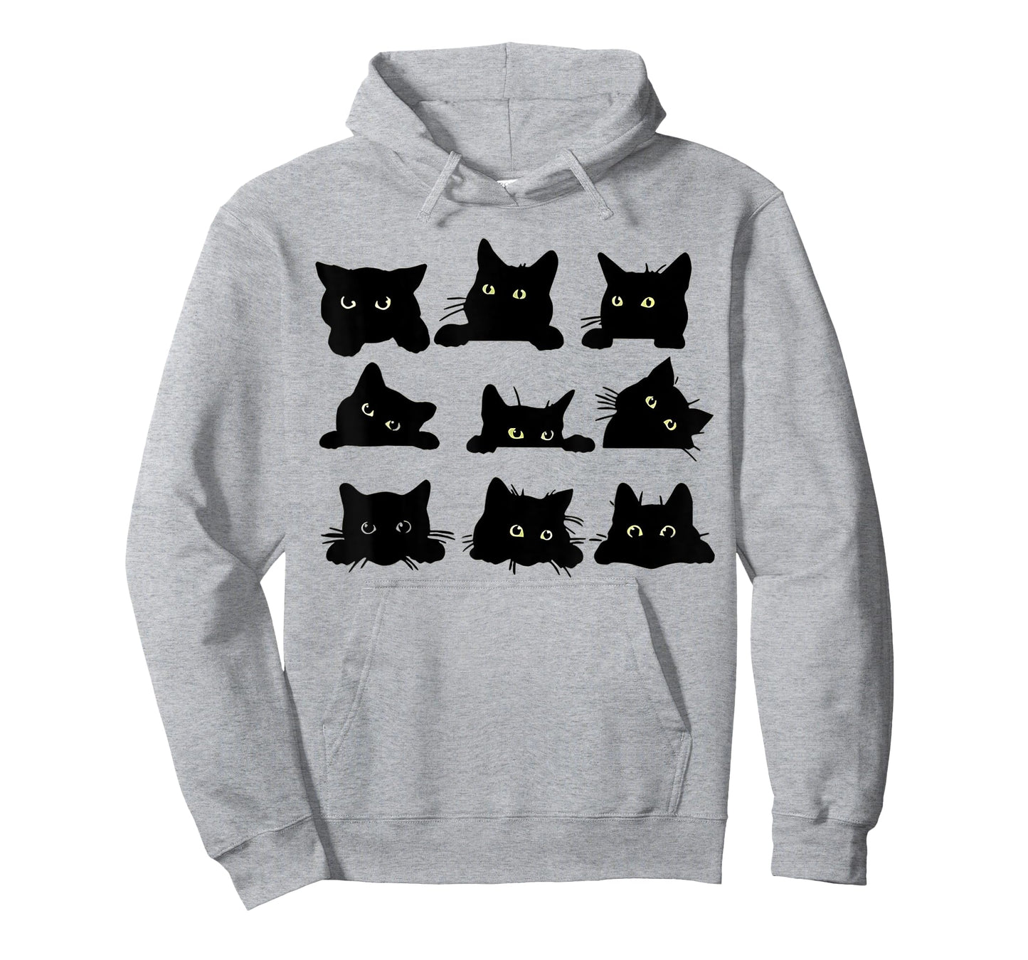 Black Cats Funny Cat Lovers Kitty Halloween Cat Mom Cat Mama T-Shirt for Men Women Kids