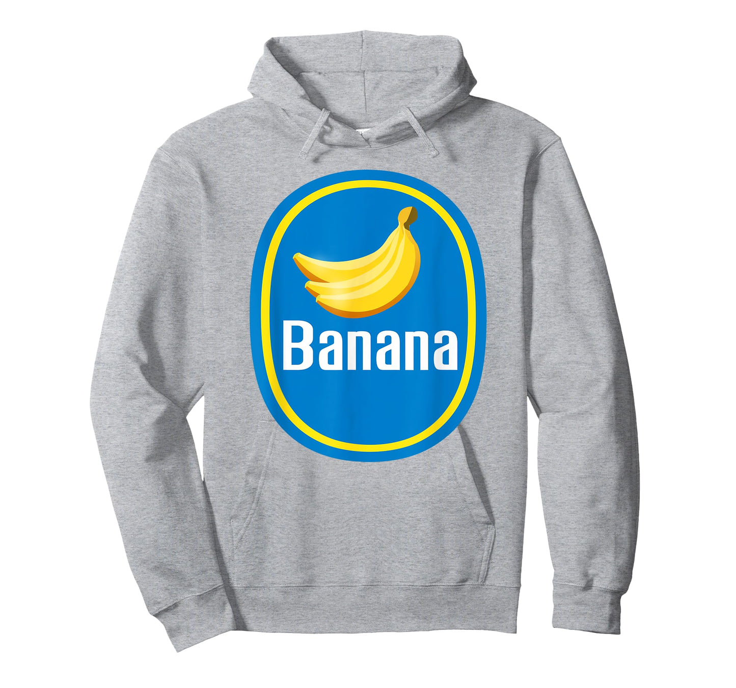 Pretend I'm A Banana Sticker DIY Halloween Costume Yellow T-Shirt