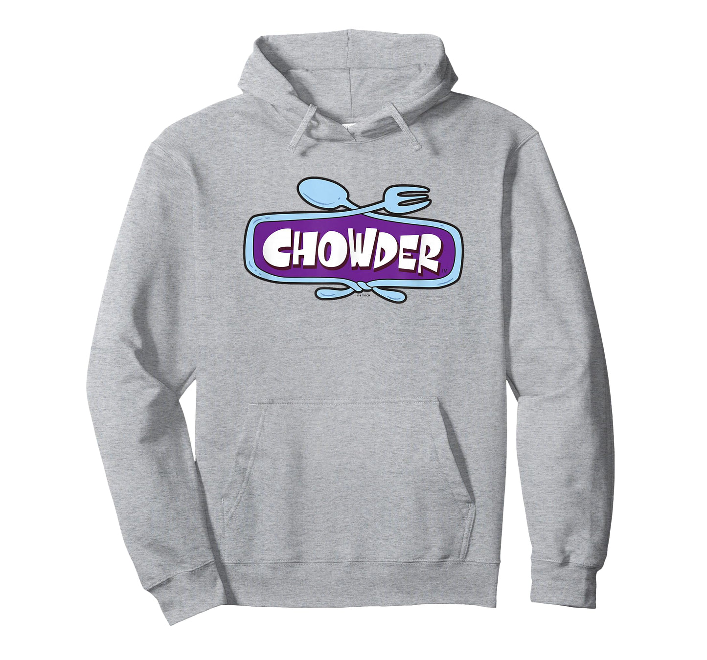 Chowder Classic Cartoon Stylized Chest Logo T-Shirt