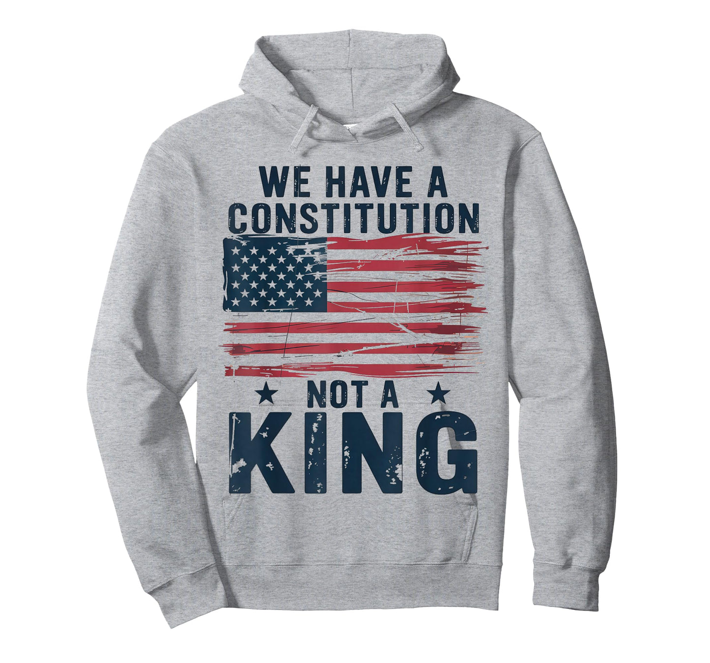 No Kings in America We Have A Constitution Not A King Resist T-Shirt