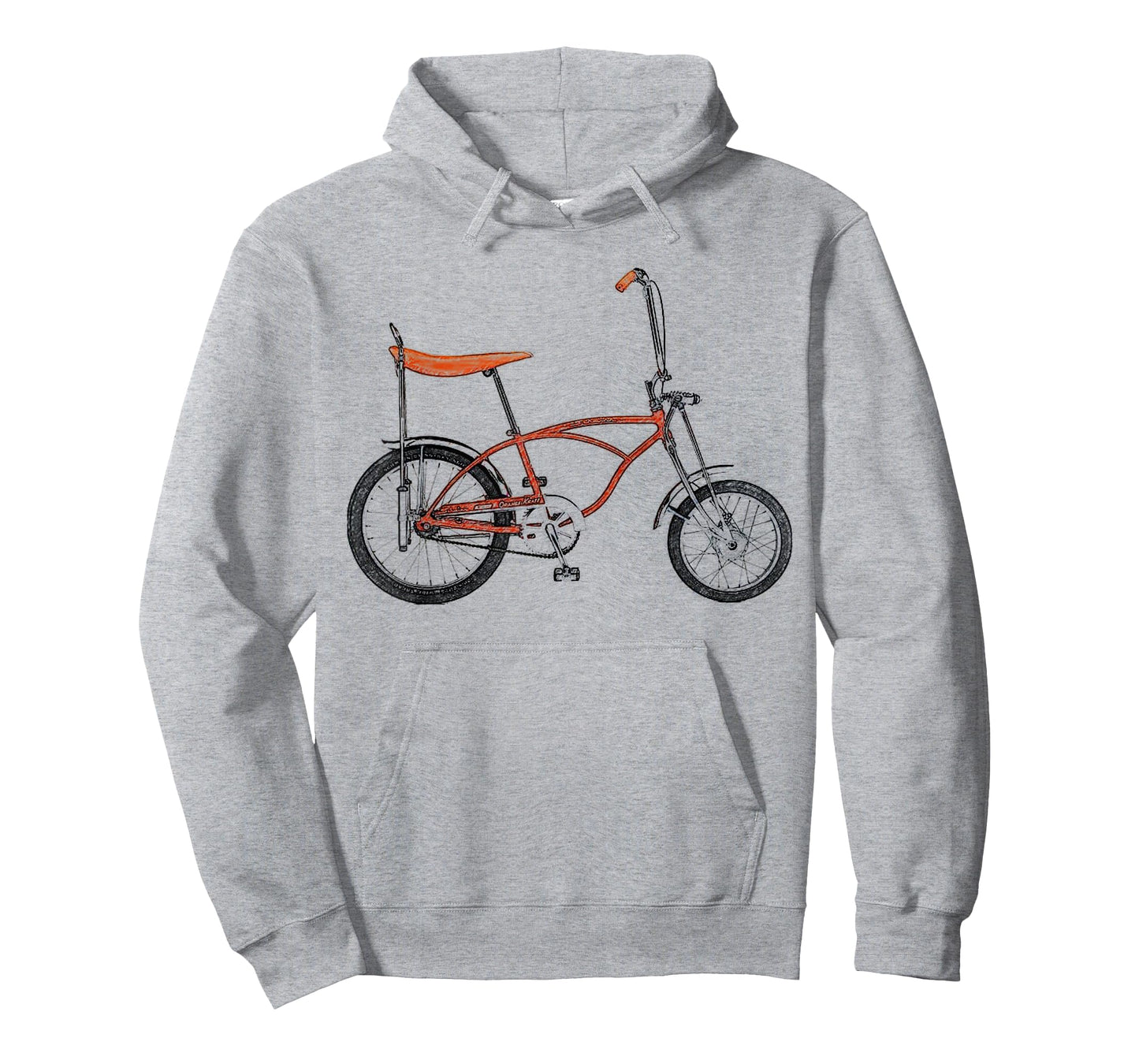 1970s Vintage Retro Banana Seat Bicycle Sketch Tee