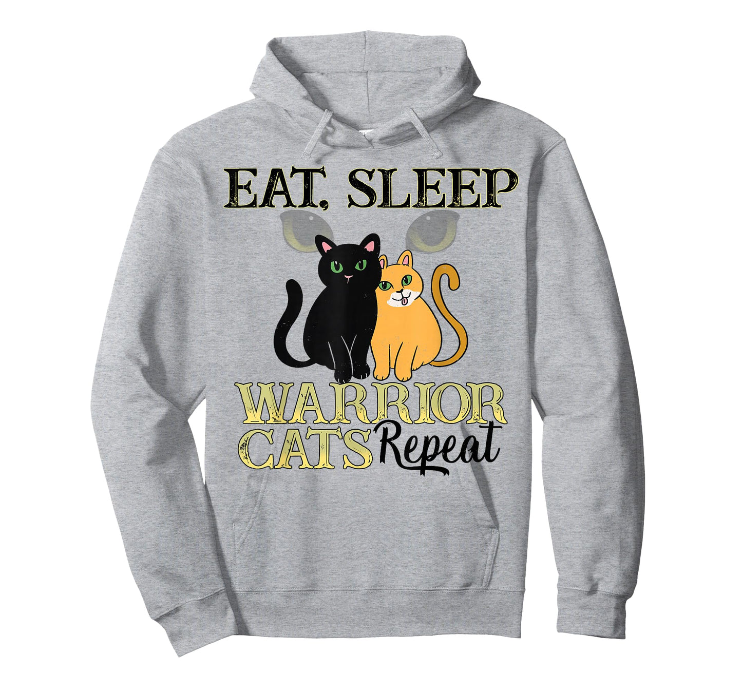 Cat Warriors Shirt - Eat Sleep Cat Warrior Gift Cat Lovers T-Shirt