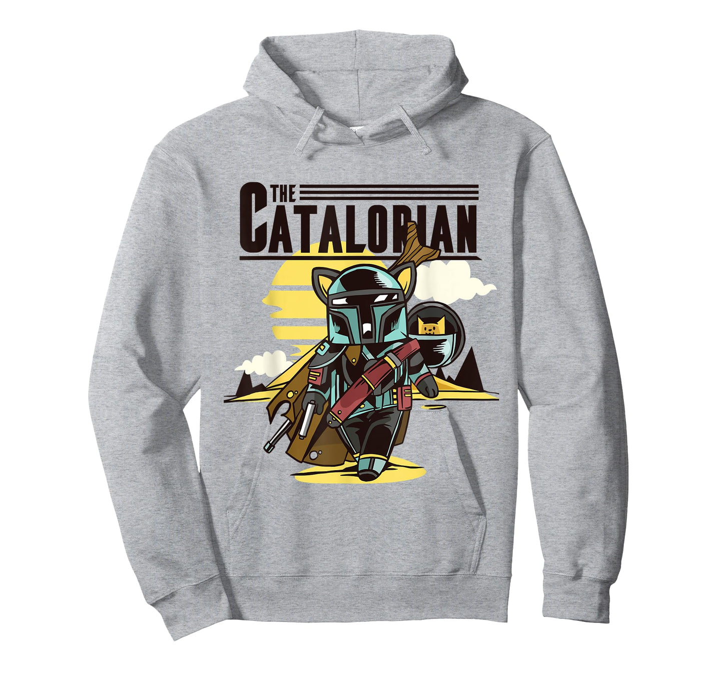 Funny Cat The Catalorian Gift for cats wear lovers Cute T-Shirt for Men Women Kids