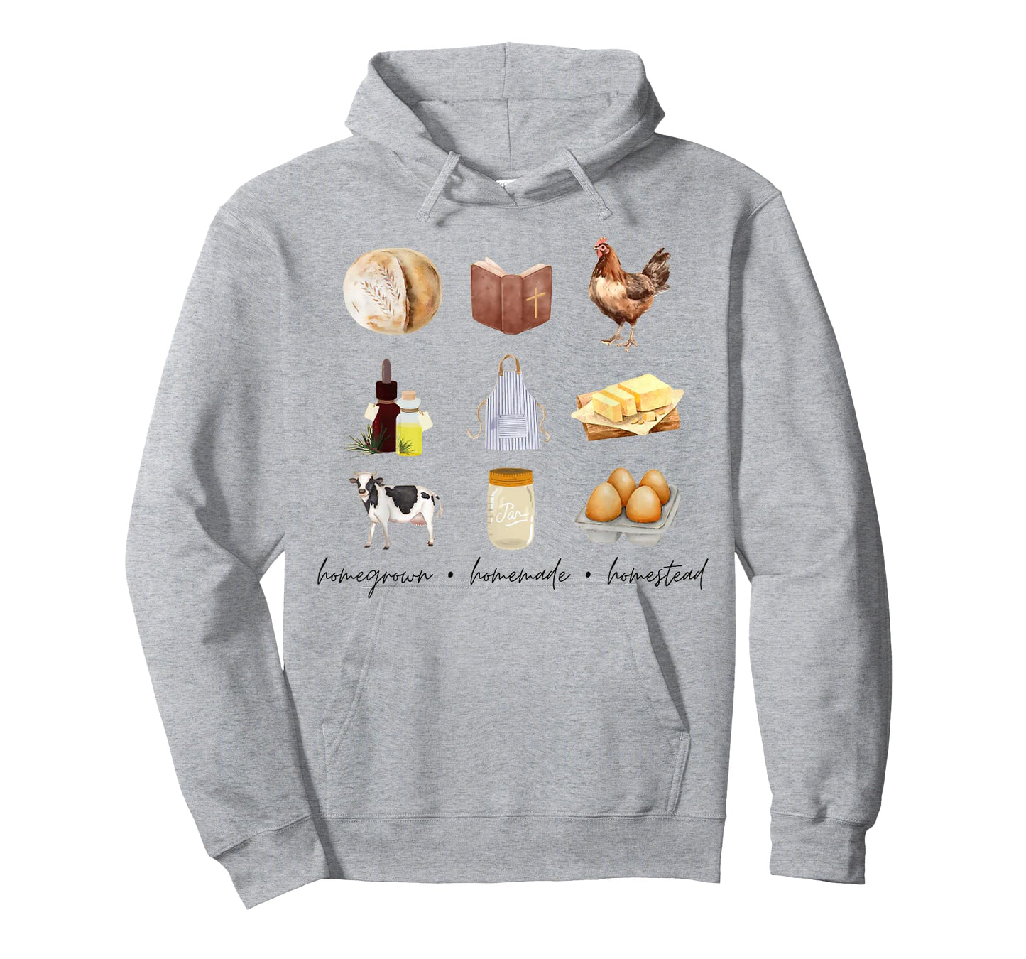 Homegrown Homemade Homestead T-Shirt, Small