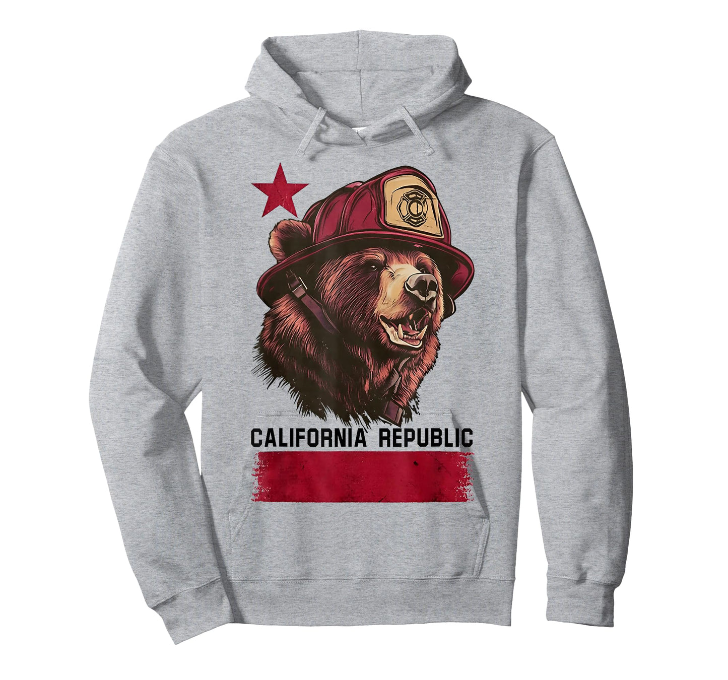 California Firefighters Bear T-Shirt