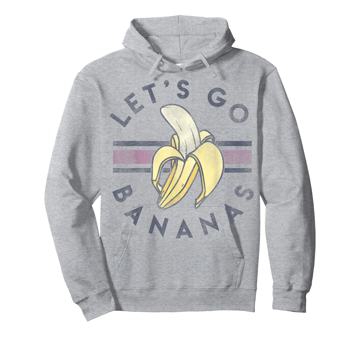 Let's Go Bananas Vintage Sporty Stripe T-Shirt