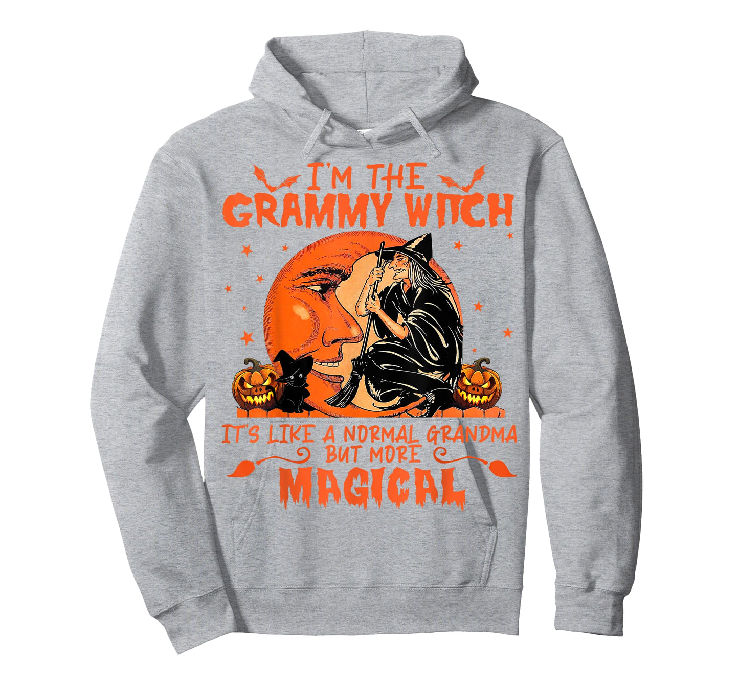 Womens I'm The Grammy Witch It's Like A Normal Grandma T-Shirt