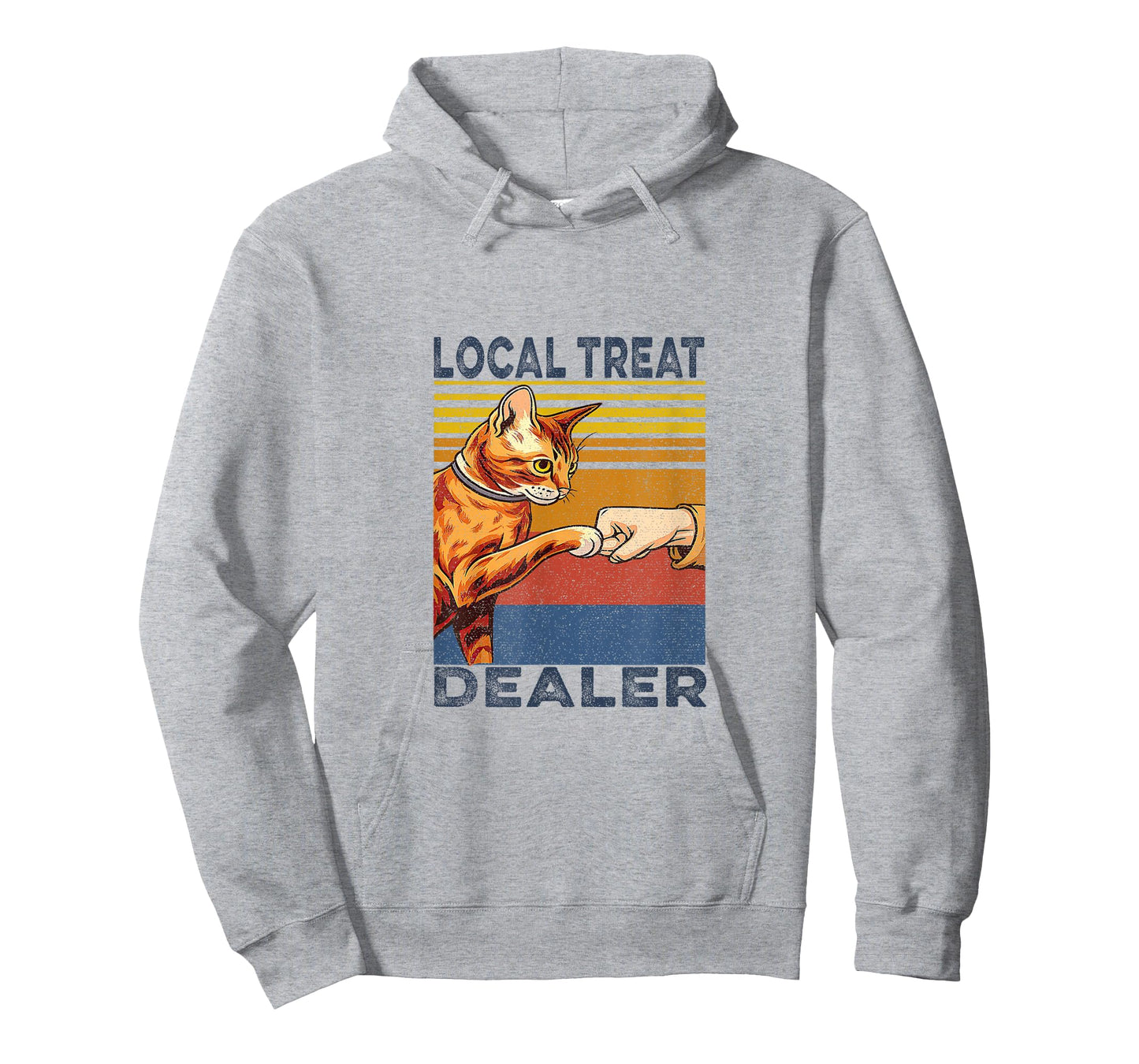 local treat dealer Cute and Funny Cat Kitty Lover Men Women T-Shirt