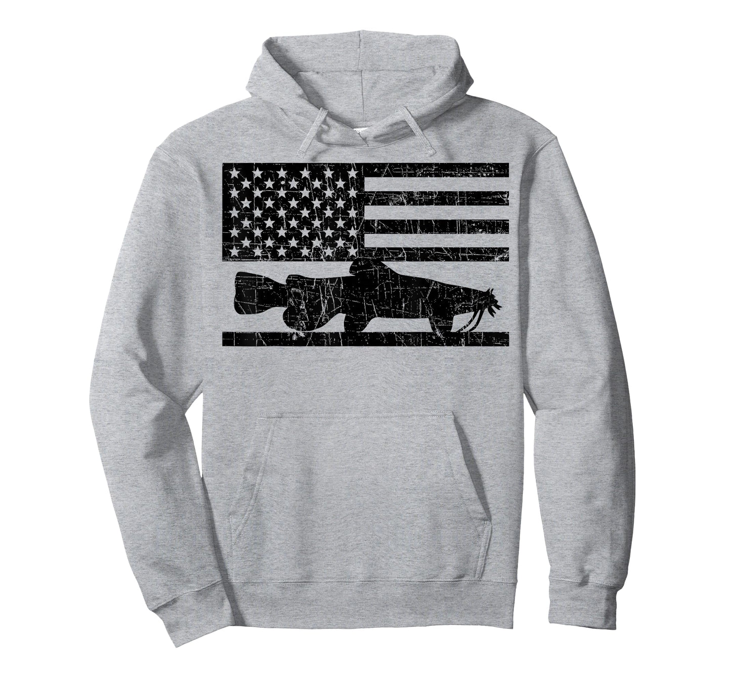 Catfishing American Flag USA - Catfish Angler T-Shirt