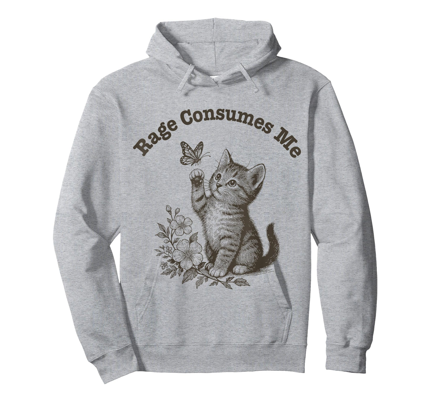 Rage Consumes Me Cat T-Shirt
