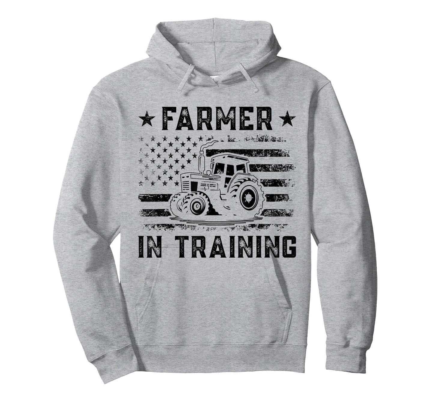 Farmer In Training US American Flag Design For Future Farmer T-Shirt