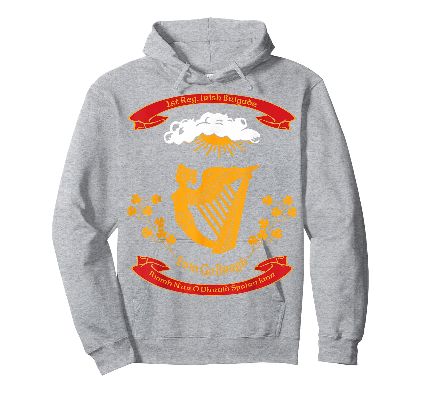 1987 Designs Civil War Era 1st Irish Brigade Flag T-Shirt
