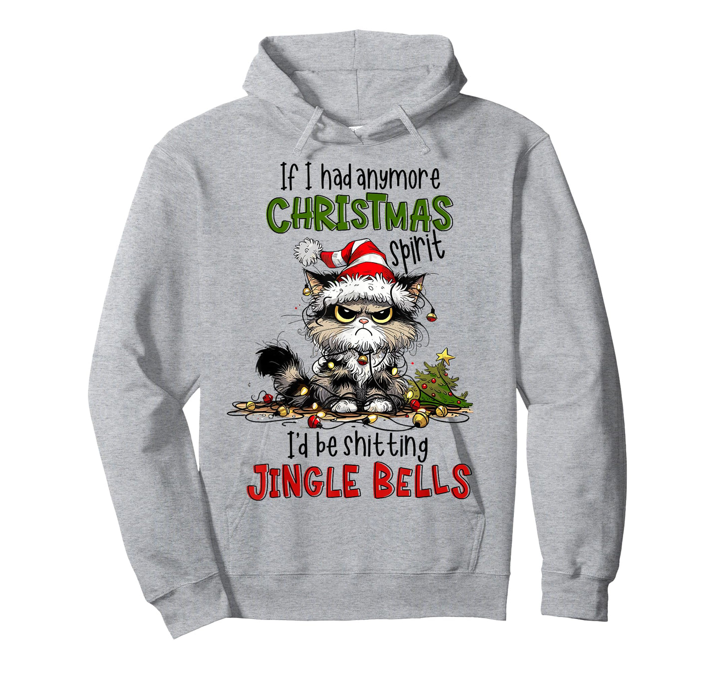 If I Had Anymore Christmas Spirit I'd ting Jingle Bell T-Shirt