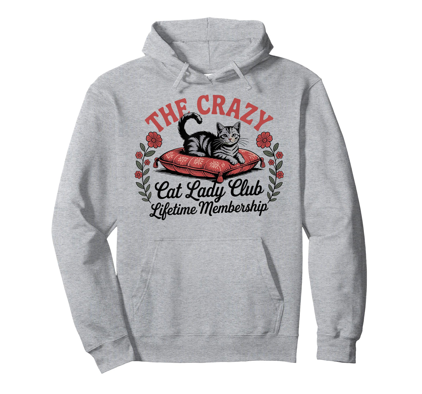 The Crazy Cat Lady Club Funny Cat Lover T-Shirt