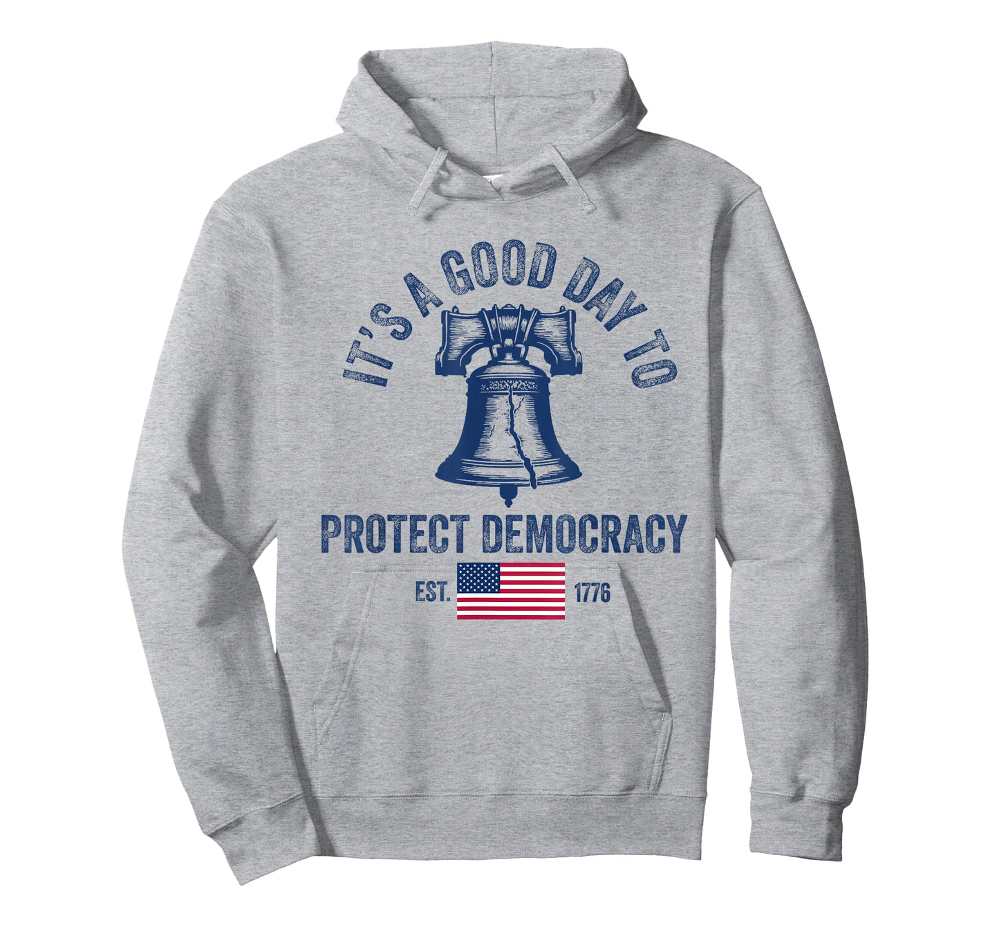 It's A Good Day to Protect Democracy Politics USA Flag T-Shirt
