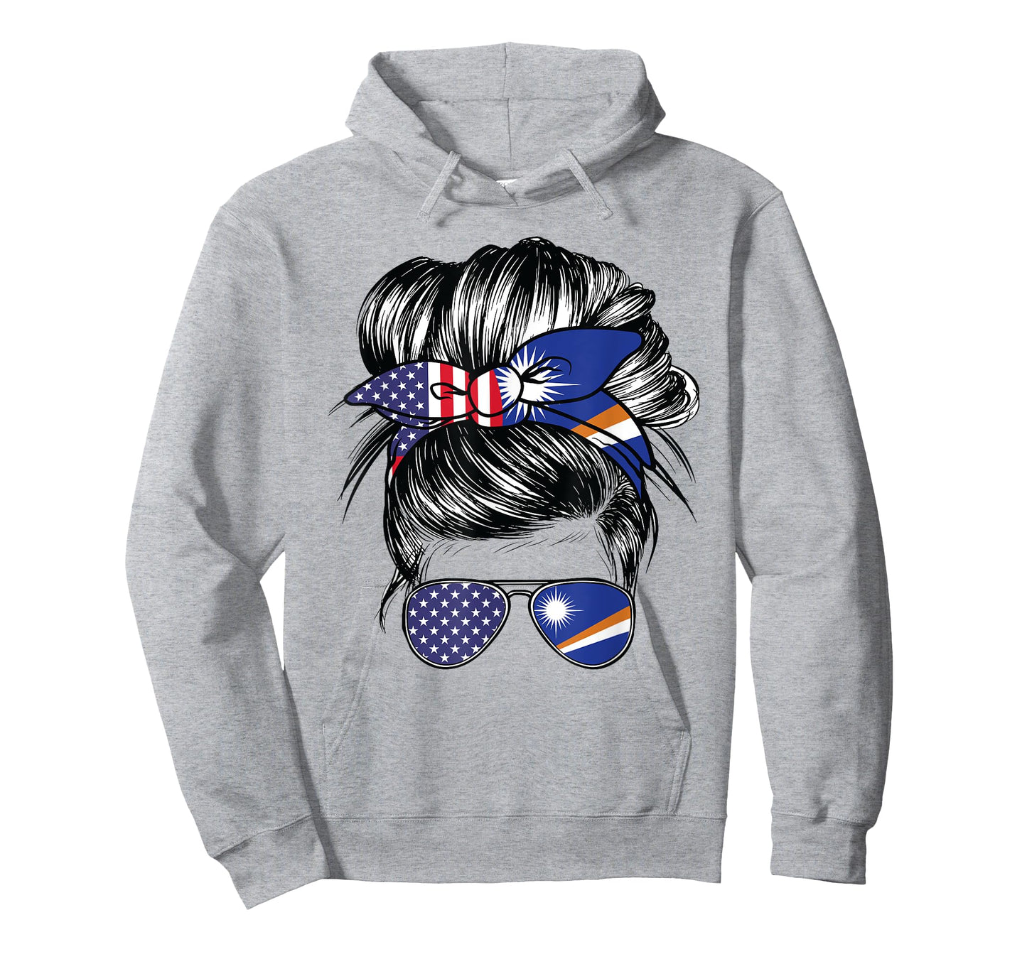 Marshall Islands Flag American Women Girl USA Marshallese T-Shirt
