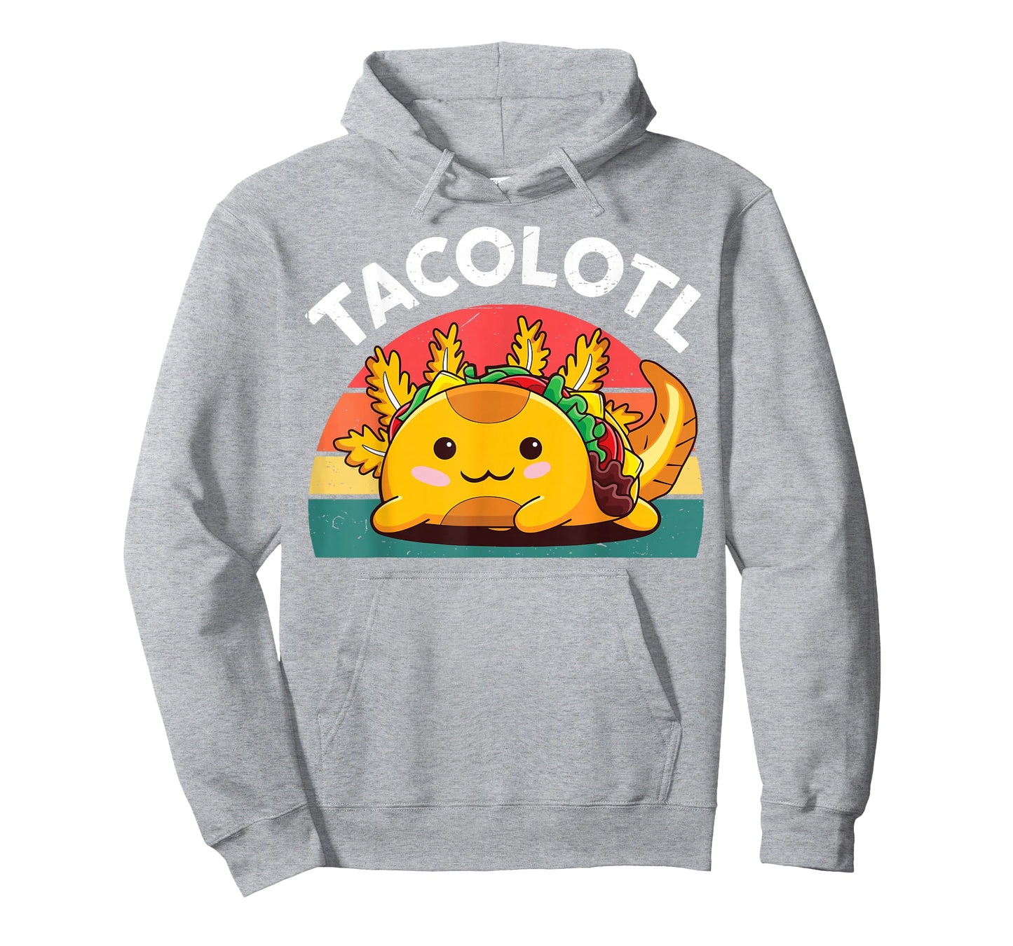 Taco Axolotl-Shirt Funny Taco Tuesday Mexican T-Shirt