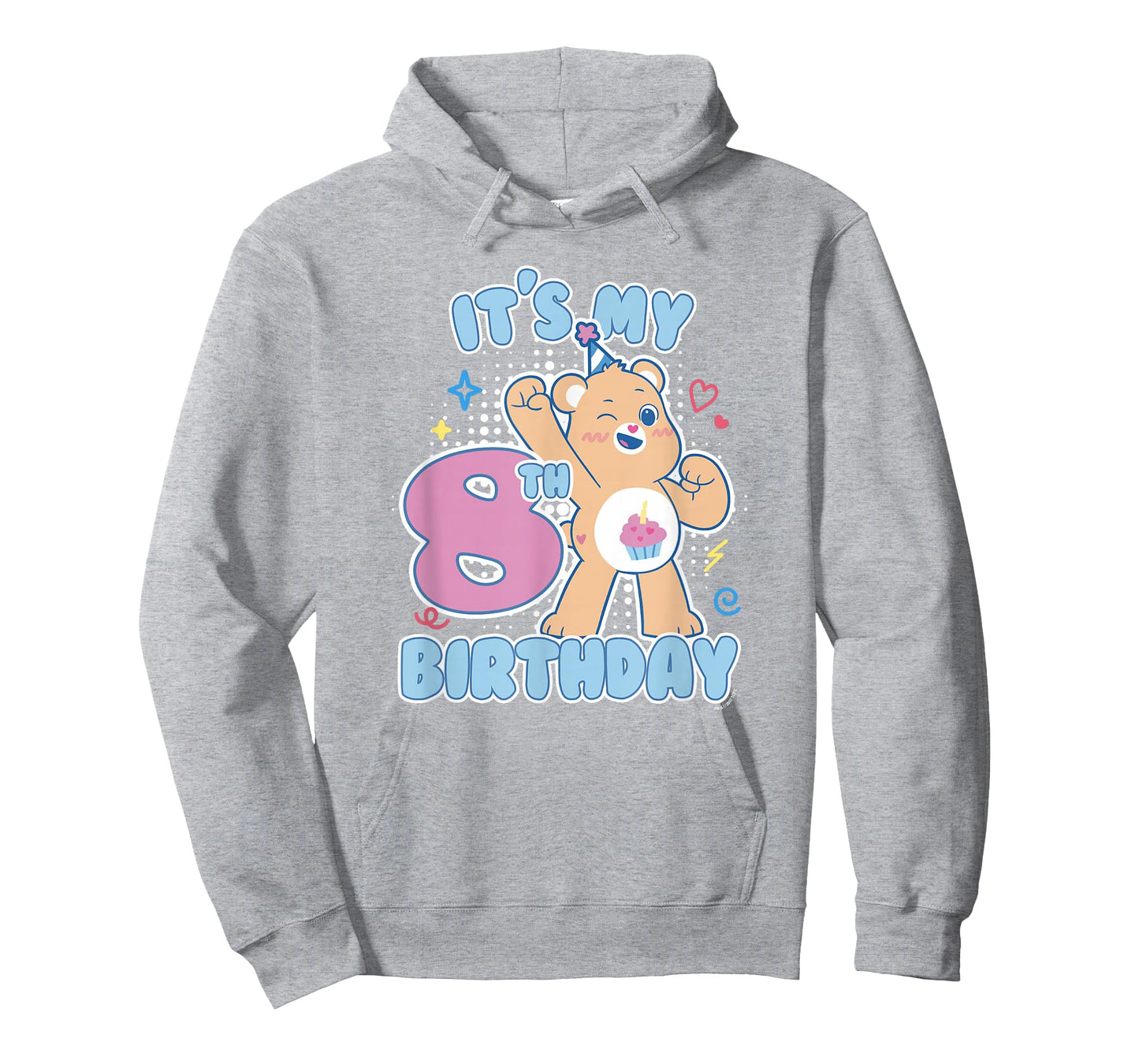Care Bears Birthday Bear It's My 8th Birthday Celebration T-Shirt