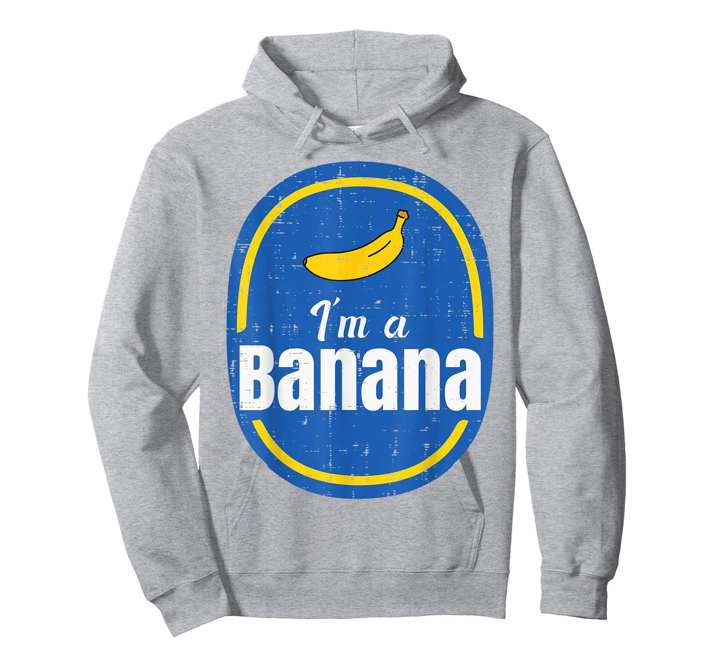 Halloween Im Banana Funny Fruit Food Costume Men Women Kids T-Shirt
