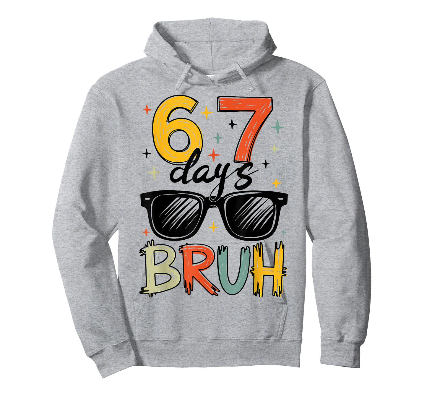 I Survived 67 Days Bruh Funny Six Seven 6 7 Meme Gen Z T-Shirt