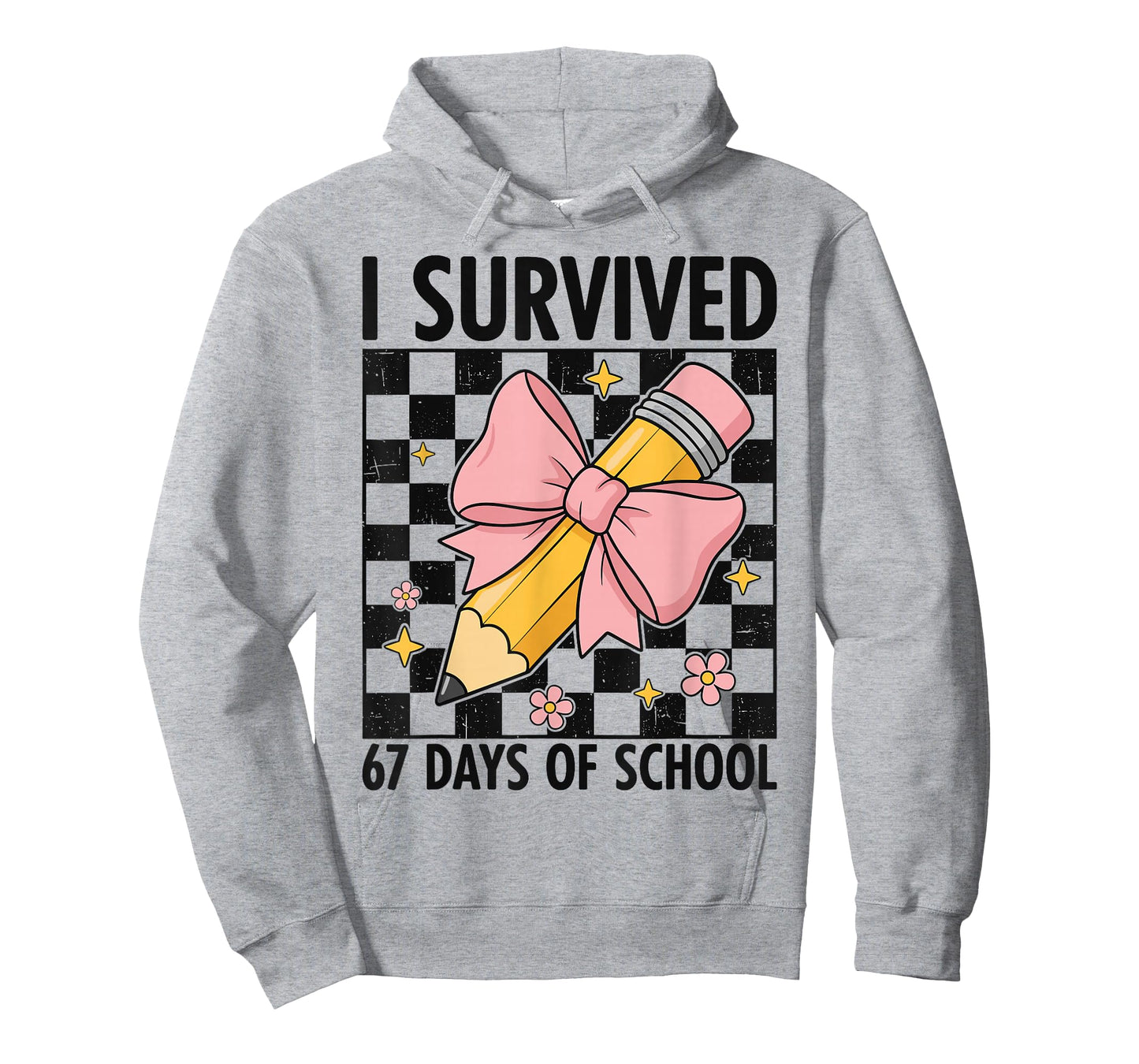 I Survived 67 Days of School Six Seven Meme for Men Women T-Shirt