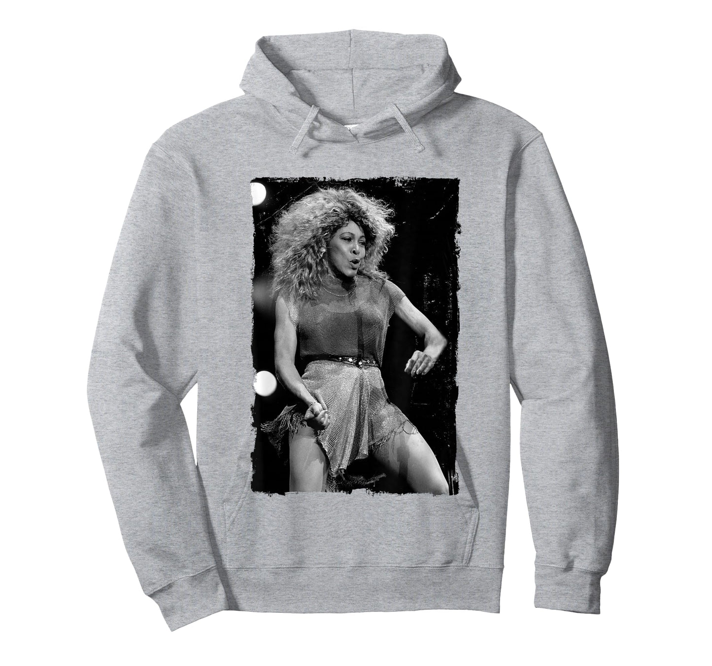 Tina Turner Live On Stage Distress Edge by Stephen Wright T-Shirt