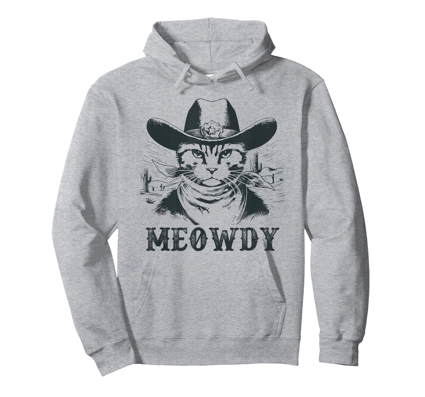 Meowdy - Mashup Between Meow and Howdy - Funny Cat Meme T-Shirt