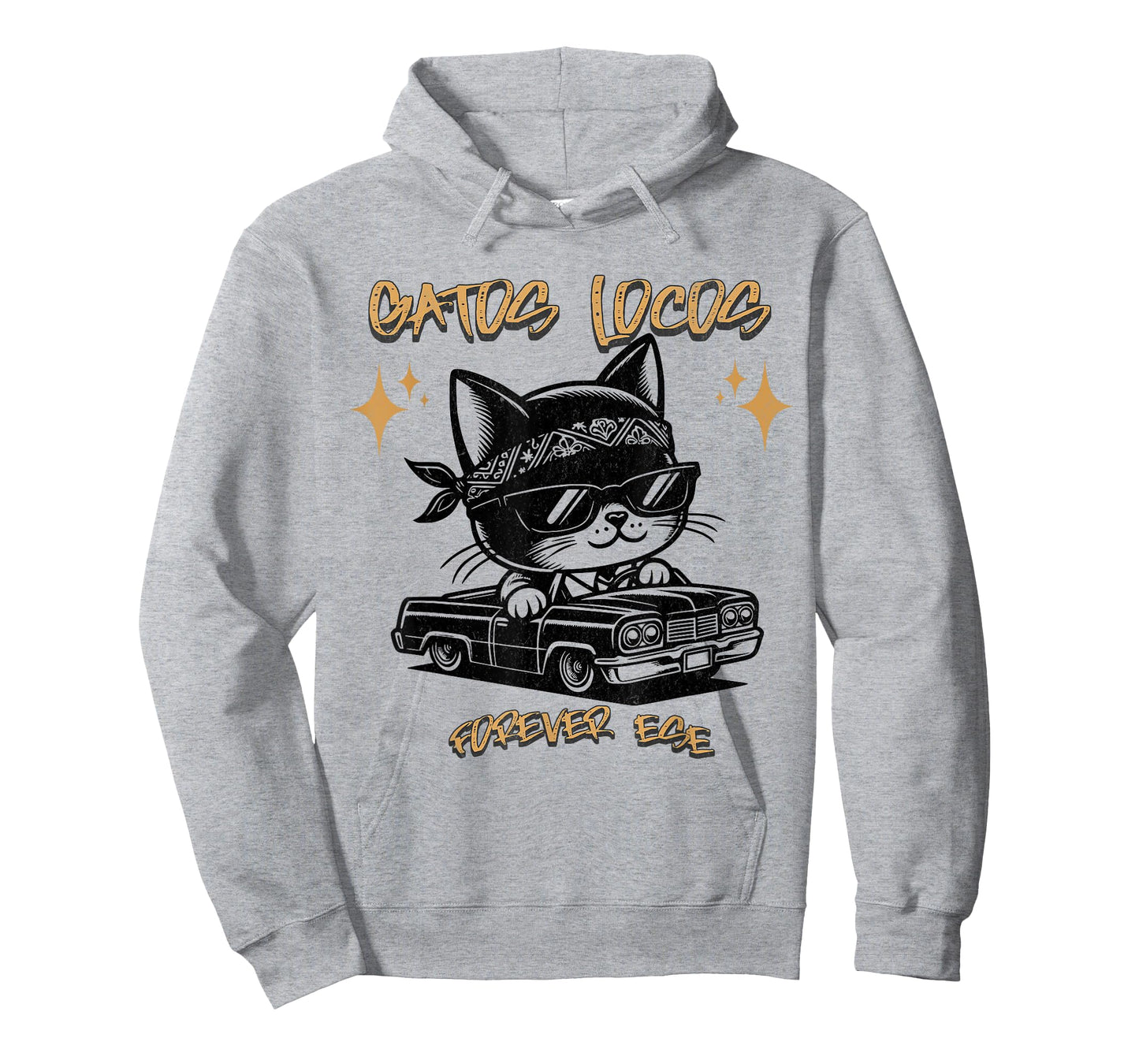 Funny Chola Funny Cholo Funny Lowrider Funny Gatos 90s Style T-Shirt
