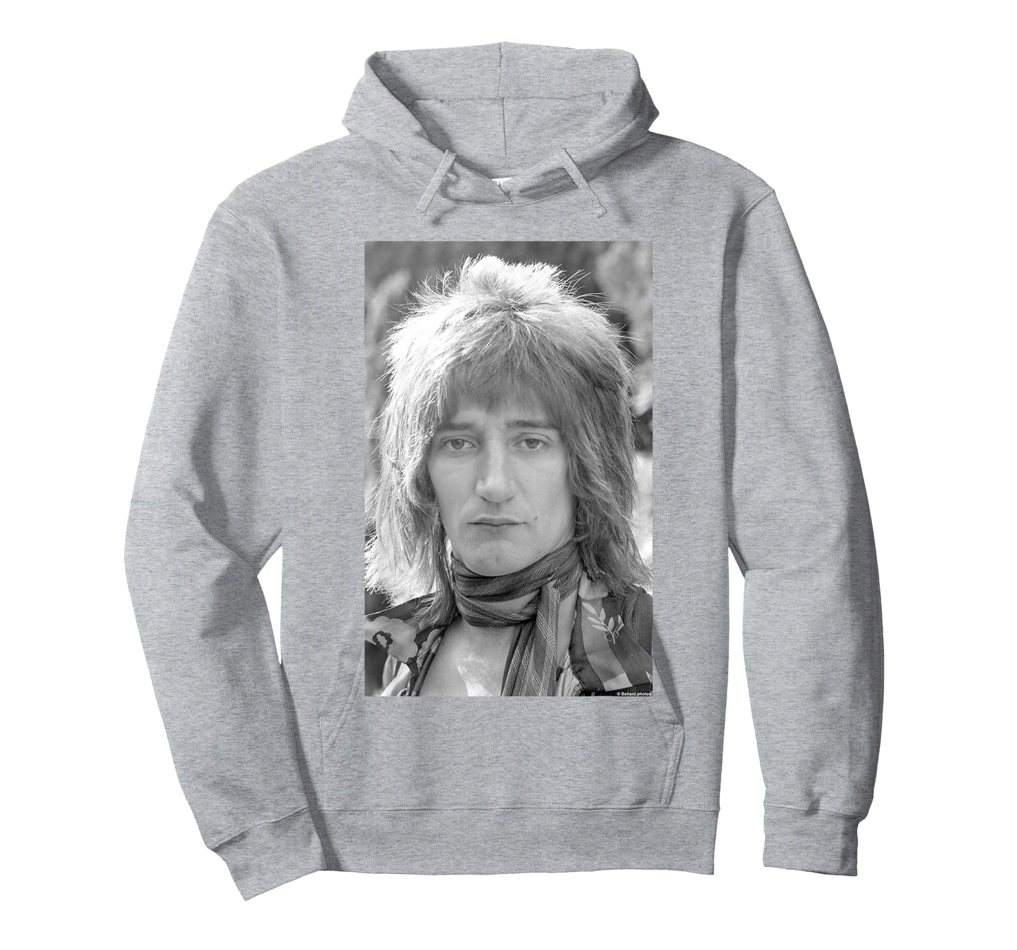 Rod Stewart Singer of Faces Portrait by Allan Ballard T-Shirt