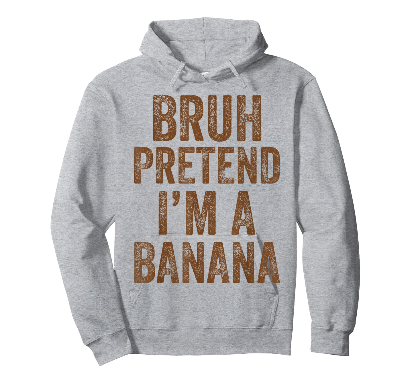 Halloween Bruh Pretend I'm A Banana Costume Women Kids Men T-Shirt